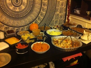 All the food! 